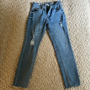 S.O.N.G perfect high rise skinny ankle jeans